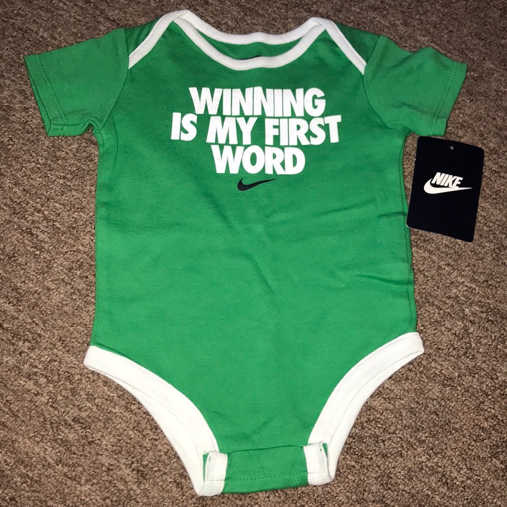 NWT Nike Baby onesie 3/6 months